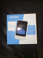 POCKETALK S Plus White Portable Two Way Voice Translator New