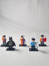 LEGO DC 6864 Batmobile Two-Face Chase 99% Complete Minifigures Instructions