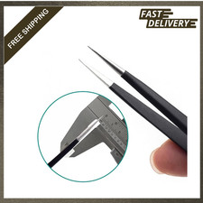 Precision Tweezers Set 6PCS Anti Static Stainless Steel Electronics Repair Craft