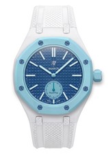 AP x Swatch Strap Royal Pop Watch Presale Horizontal Sport Rub...