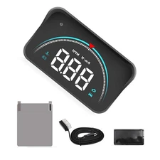 Multi-Info OBD2 HUD Head Up Display 3.5" Screen Real-Time Driving Data Monitor