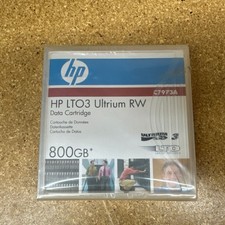 HP Ultrium LTO3 RW 800 GB Data Cartridges C7973A