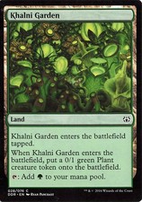 Khalni Garden C Duel Decks: Nissa vs. Ob Nixilis 28 LP