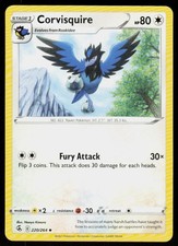 Corvisquire 220/264 Uncommon Fusion Strike Pokemon Lightly Played