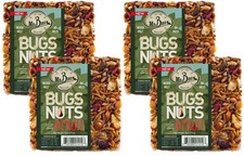 Mr. Bird Bugs, Nuts Fruit Wild Seed Cake, 4-Pack, 6 Ounce Pack of 4