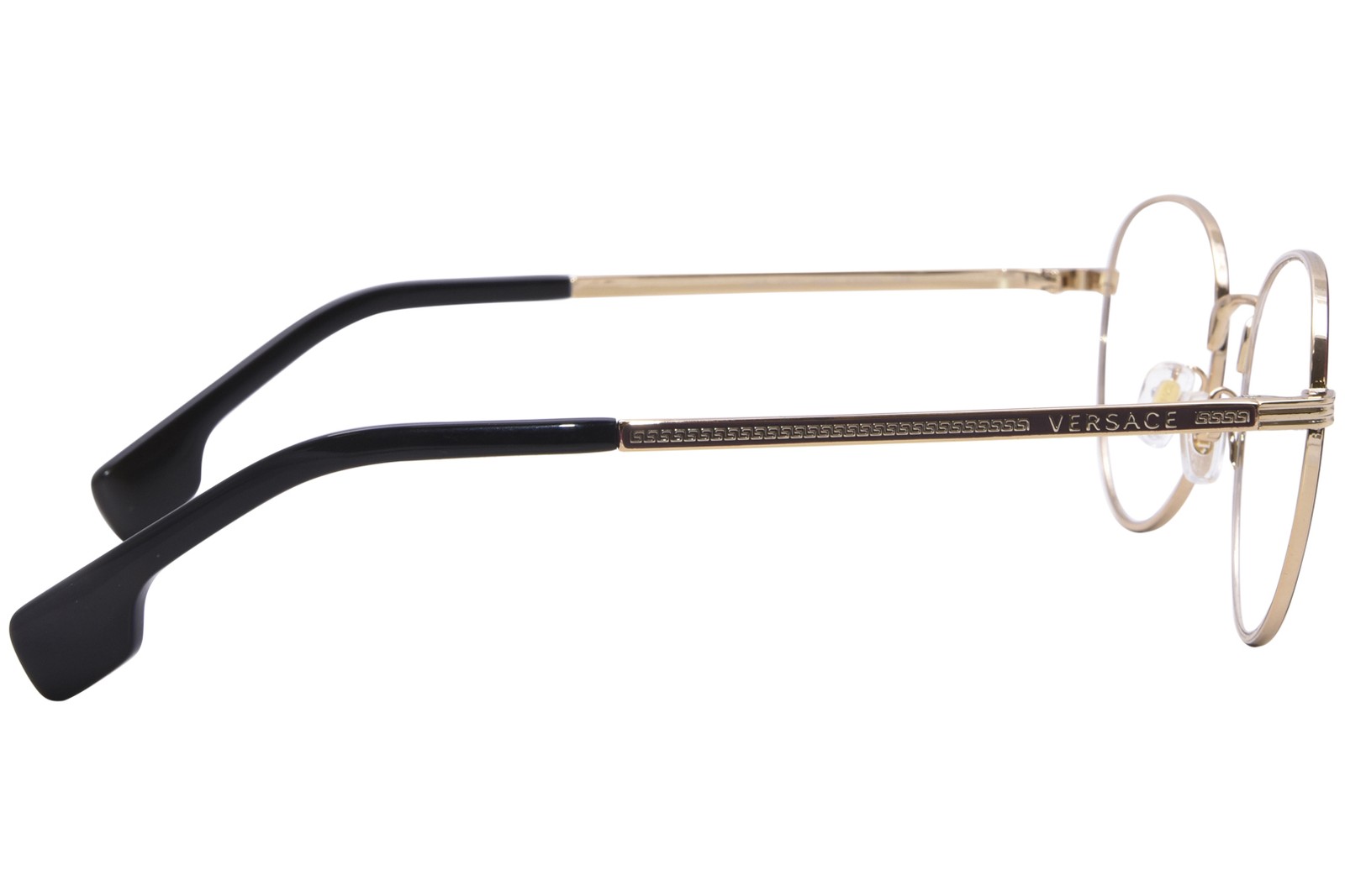 Versace VE1279 1480 Eyeglasses Men's Gold/Bordeaux Full Rim Round Shape 51mm thumbnail 3