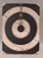 Sid Dickens Memory Block - T-20 "Target" - Retired - Handmade Memory Block