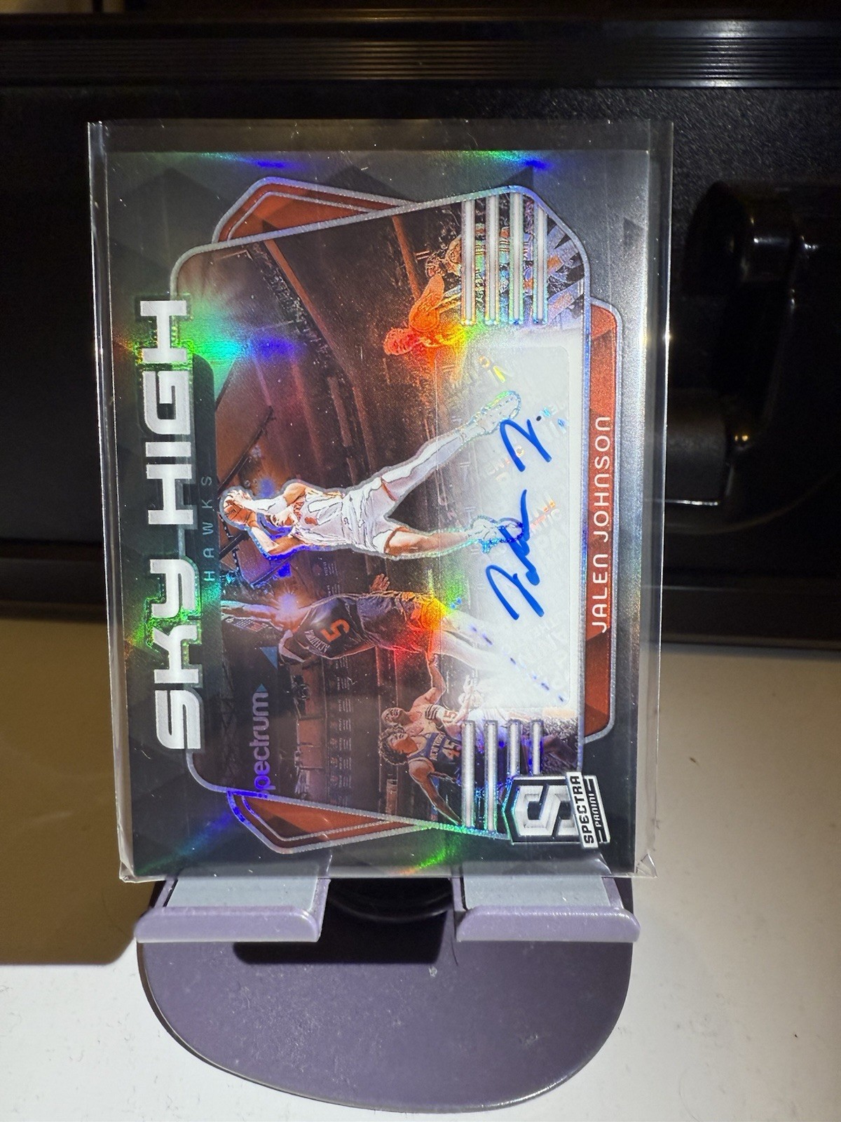 JALEN JOHNSON AUTO /99 2023-24 Spectra Sky High Signatures Autograph