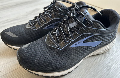 Brooks Ghost 14 Herren Running Sneaker Mesh Schwarz/Blau EU 42,5