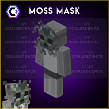MINECRAFT: Piel de máscara de musgo para Java y Bedrock Edition (GLOBAL KEY)