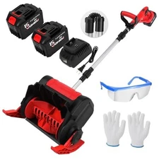 Cordless Snow Shovel Clear with 4.0Ah 2 Battery & Charger, Width12 Depth 6", 