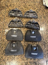 THULE Rapid Podium 460R Foot Pack Roof Rack Towers With Locks And Key