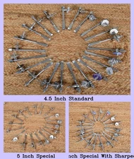 Professional Musical Instruments Dhol Accessories Set Of 22 Dhol Nut & Bolt With