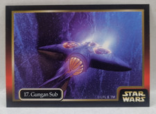 1999 Ikon Australia  STAR WARS Episode 1  Trading Cards  #17  Gungan Sub