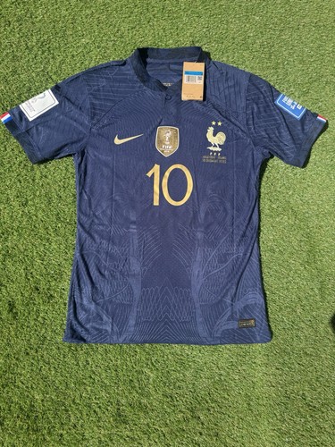 France World Cup Finals | Mbappe #10 | (Player edition) Size MEDIUM (SLIM FIT)
