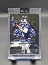 2026 Wild Card 5 Card Draw Black Tie Edition Dak Prescott 1/1 SDPS-DPN