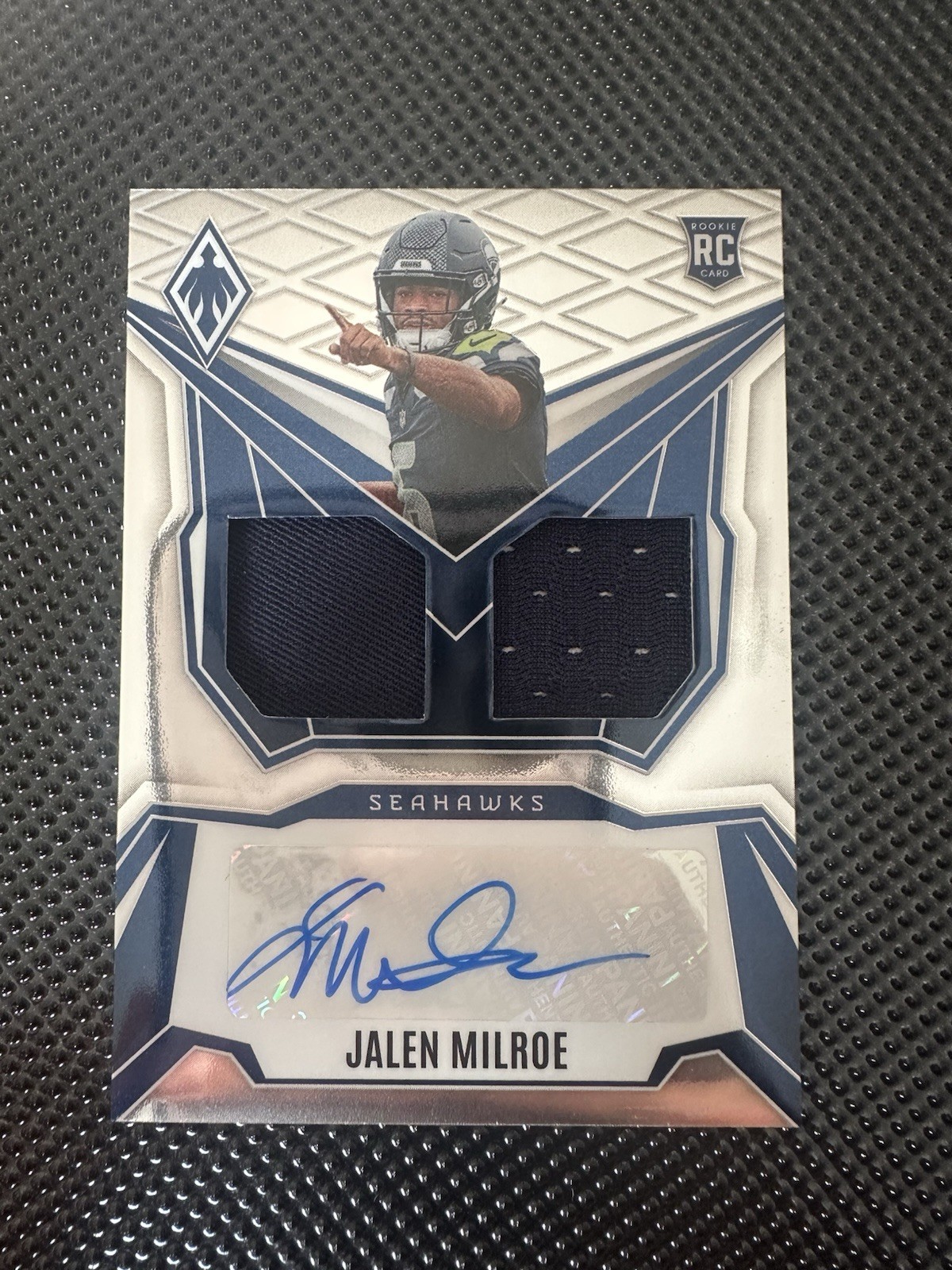 2025 Panini Phoenix - Rps Dual Rookie Patch Autographs Jalen Milroe #DRP-JME...