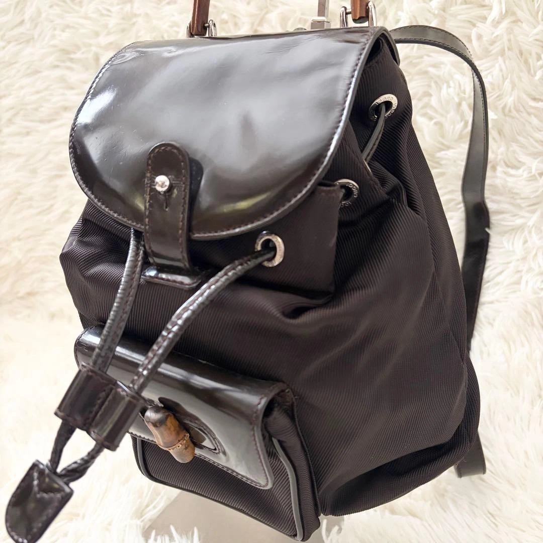 Gucci Backpack Patent Bags & Handbags for Women for sale | eBay display picture 2