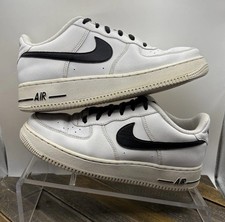 NIKE AF1 Low White/ Black Sneakers CT7724-100 6Y GUC