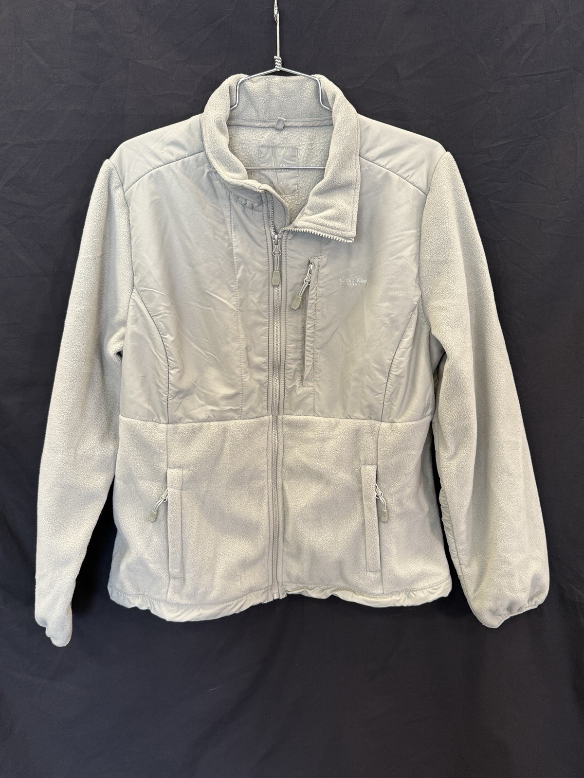 Calvin Klein performance quick dry Full Zip jacke… - image 1