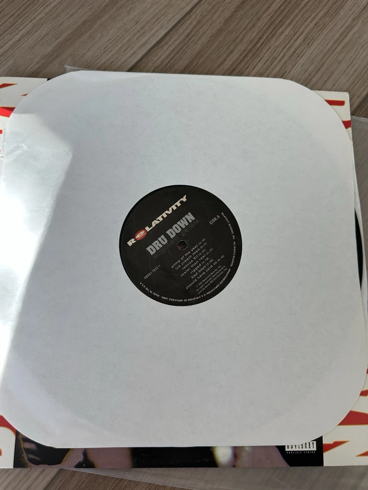 Dru Down Explicit Game 1994 CD, Relativity Records OOP RARE VINYL Bay Area Foto 4 de 4