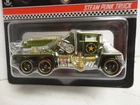 Hot Wheels STEAM PUNK TRUCK Chrome Green w/RR LOW #190 RLC Red Line Club