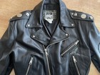 Parasuco Black Leather Men’s Double-breasted Jacket - S — photo 3