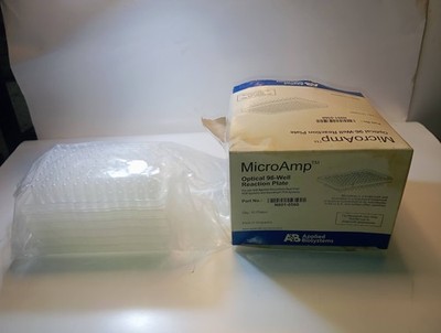 Applied Biosystems N801-0560 MicroAmp Optical 96-Well Reaction Plates Pack of 6