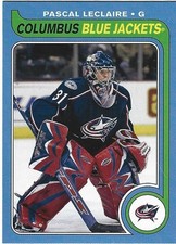 2008-09 O-Pee-Chee - Pascal Leclaire #32 Retro Columbus Blue Jackets
