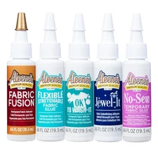 Fabric Glue Mighty Mend It Fabric Glue Permanent Clear Washable Clothing Glue...