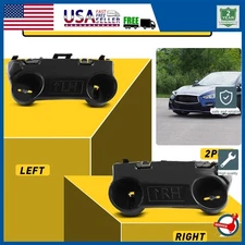 1Pair Front Bumper Bracket For Infiniti 2014-21 Q50 2.0L 3.0L 3.5L 62045-4GA0A