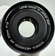 Konica Minolta Hexanon AR 50mm f/1.8 AR Lens For Konica
