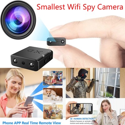 Mini Hidden Spy Camera HD 1080P Micro Motion Sensor Home Security Cam Sale 2024，