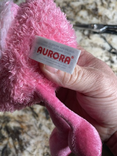 Aurora World Plush Lot of 2- Dog Beagle & Pink Flamingo (8 inch) Stuffed Animal - Picture 8 of 12