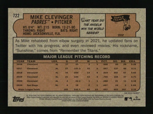 2021 Topps Heritage High Number - Pick Your Card #501-725 - Complete Your Set - Picture 394 of 394