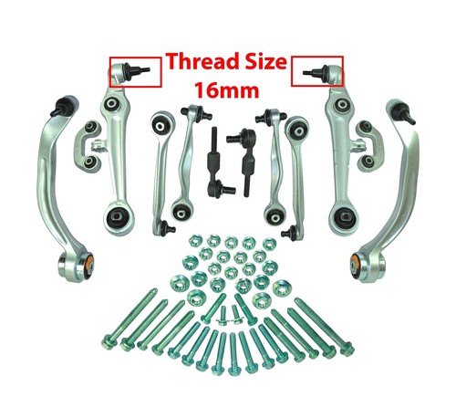 Kit 2 Bracci Di Controllo Inferiori Anteriori – Per Buick Rainier, Chevrolet Trailblazer, GMC Envoy, Isuzu Ascender, Oldsmobile Bravada, Saab 9-7X (2003-2008)