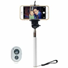 I-Kool Selfie Stick, Self-portrait Monopod Extendable Bluetooth Selfie Stick