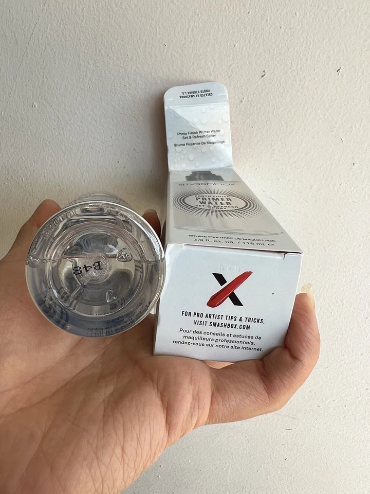 Smashbox Photo Finish Primer Water SET & Refresh 3.9 FL OZ / 116ML NEW in Box - Image 2 of 4