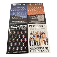 Lot of 4 NCT 2020 The 2nd Album RESONANCE Pt. 1 & Pt. 2