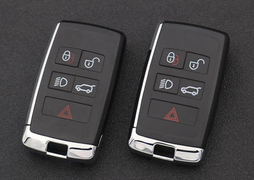 Fit Land Rover Range Rover Defender 5 Button Remote Key Fob Silicone Case Cover - Picture 4 of 23