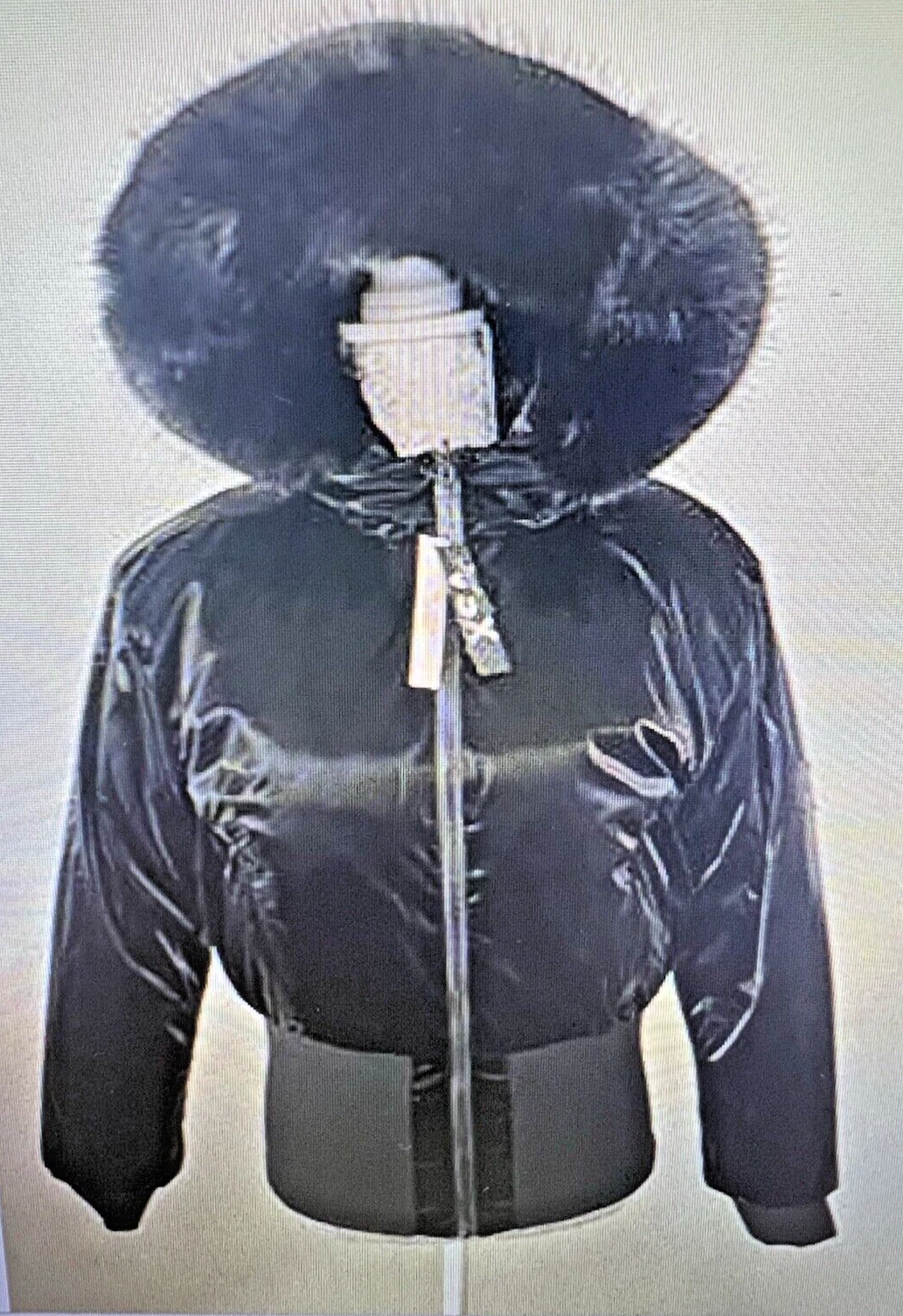 UNDERCOVER Cappotto giacca Victoria's Secret $280 VSX reversibile foderato pelliccia sintetica nero cappuccio XS