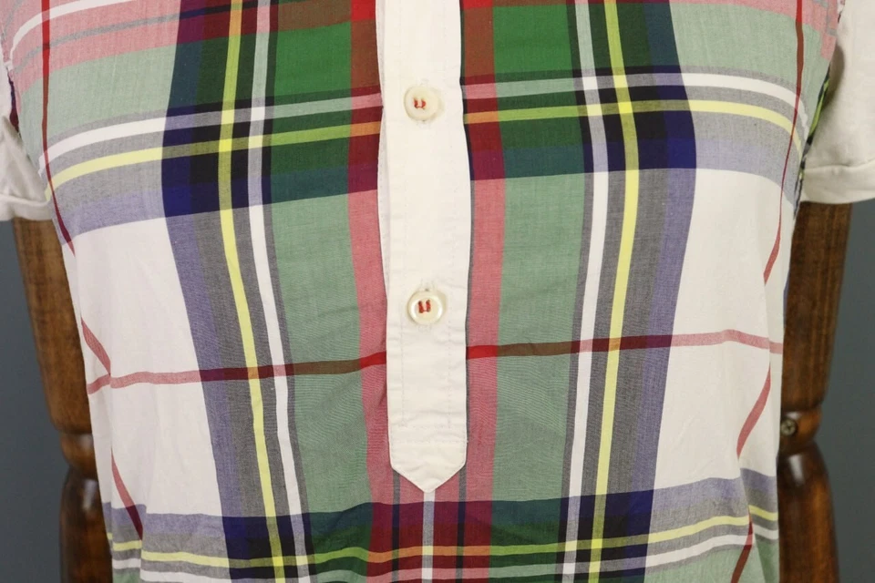 Blusa Polo Henley a Cuadros Multicolor Dsquared 2 Talla 44 Foto 3 de 4