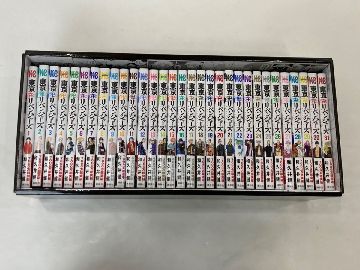Tokyo Revengers 1-31 Complete Set with Original Storage Box