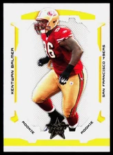 2008 Leaf Rookies & Stars #154 Kentwan Balmer Gold Retail #/349