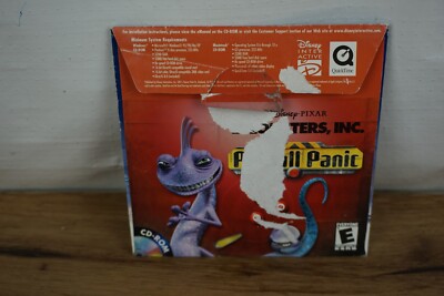 Monsters, Inc.: Pinball Panic (Windows/Mac CD-ROM, 2002) w/ Sleeve