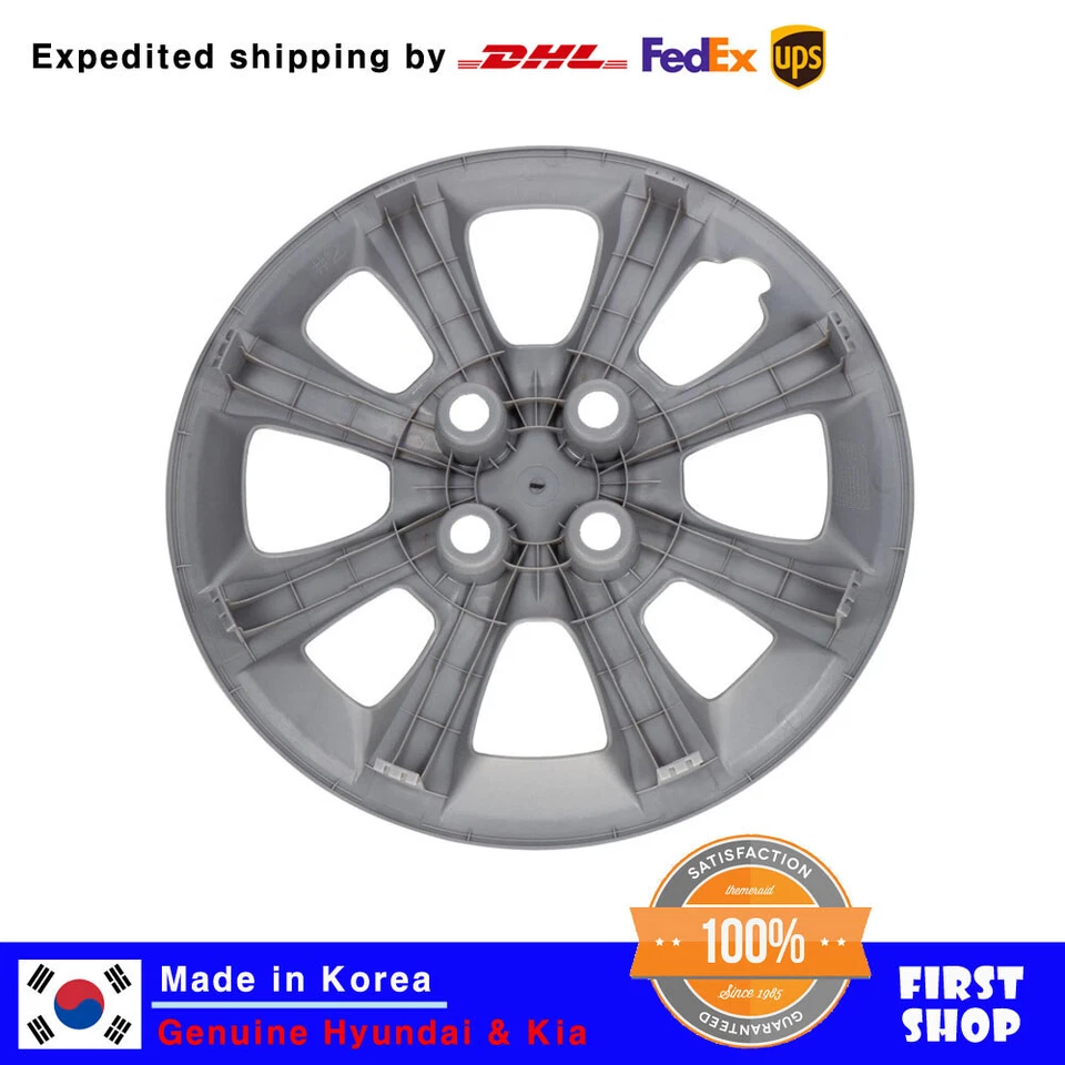 正品原始设备制造商 15 英寸车轮盖 529601W150 4 件套适用于起亚里约 2012 - 2017 — 第 2/2 张图片