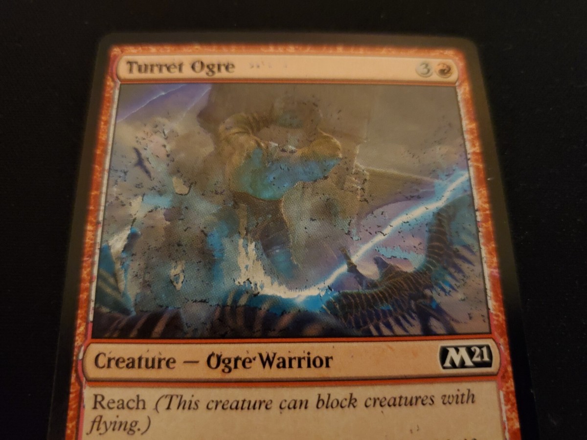 MTG Jumpstart Misprint - Turret Ogre - Double Printed Error JMP