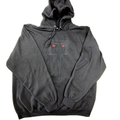 Drip Threads Naruto Blackout Forsaken Hoodie Men's 3XL Embroidered Anime Manga