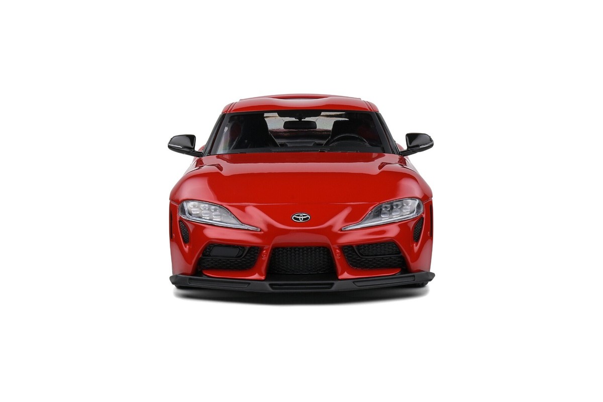 SOLIDO 1/18 トヨタ GR スープラ レッド Solido 1:18 2023 Toyota GR Supra Streetfighter - Red - M & J