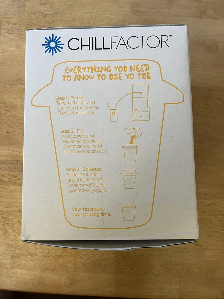НОВЫЙ Chill Factor замороженный йогурт Maker (зеленый) сделать замороженный йогурт за минуты - Изображение 2 из 4